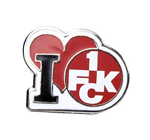 1. FC Kaiserslautern Pin - I Love FCK - Anstecker Emblem Button FCK von 1. FC Kaiserslautern
