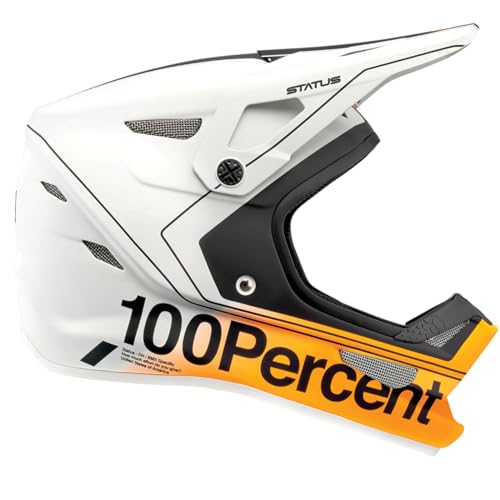 100% CASCOS Status Helment Helm, Kohlegrau/Silber (Mehrfarbig), MD von 100%