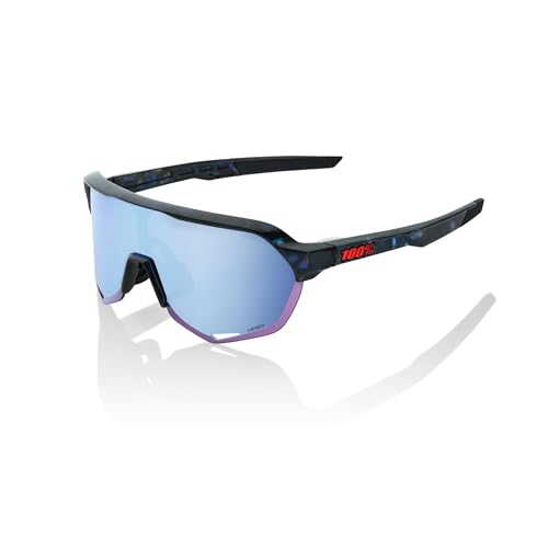 Fahrradbrille, 100% S2, mehrfarbig, verspiegelt, Blau von 100% GAFAS