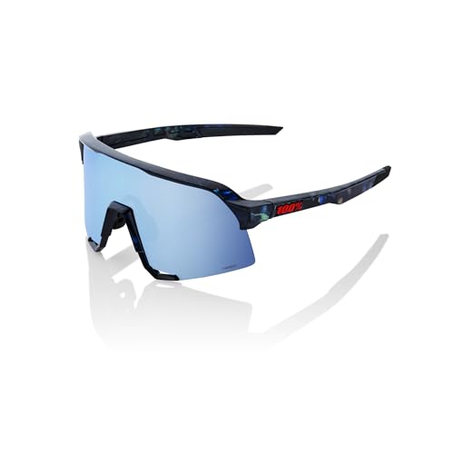 Brille, 100% S3 Hiper Blue, mehrfarbig, verspiegelte Gläser, Blau von 100% GAFAS