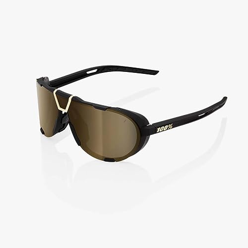 100% Westcraft-Brille, Schwarz/Gold von 100% GAFAS