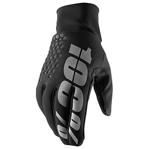 100% GUANTES Unisex-Erwachsene Hydromatic Brisker Gloves Black-S Handschuhe, schwarz (schwarz), S von 100%
