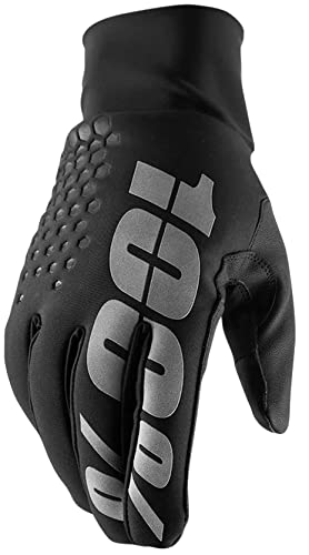 100% GUANTES Unisex-Erwachsene Hydromatic Brisker Gloves Black-XL Handschuhe, schwarz (schwarz) von 100%