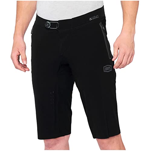 100% MTB WEAR Unisex-Erwachsene Celium, Schwarz-32 Shorts, schwarz (schwarz), 32 von 100%