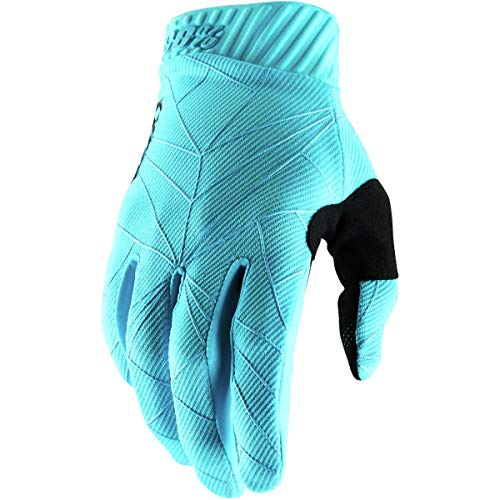 Ridefit Handschuhe, 100 % für Erwachsene (Blau, L) von 100 Percent
