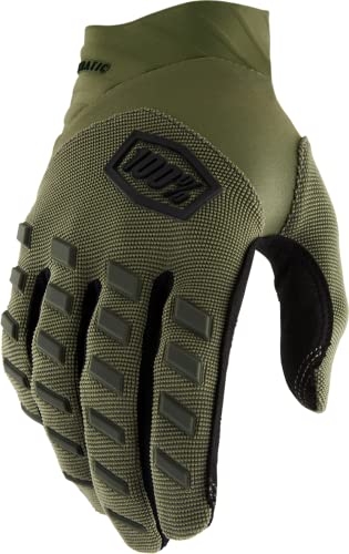 100%, AIRMATIC Gloves, Adult, XL, Green von 100%