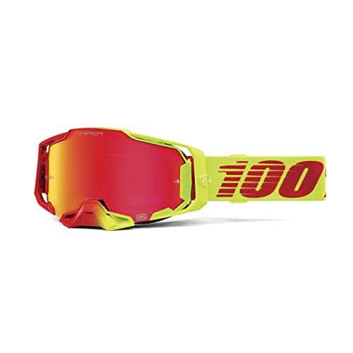 100% ARMEGA HIPER Sonnenbrille - rote verspiegelte Gläser von 100%