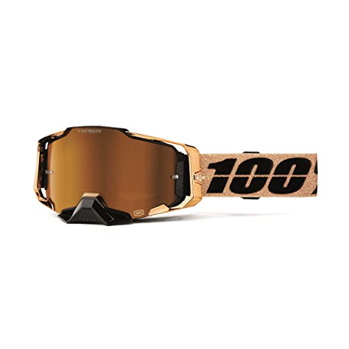 100% ARMEGA Premium Schutzbrille (Bronze – Hiper Mirror Bronze mehrschichtige Linse) von 100%