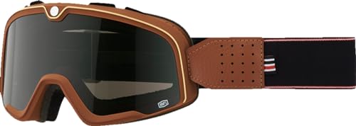 100% Barstow Classic MX Offroad Brille The Equilibrist mit grauen und grünen Gläsern von 100%