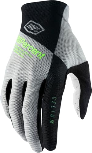 100% Celium Handschuhe grau/grün Handschuhgröße L 2021 Fahrradhandschuhe von 100%