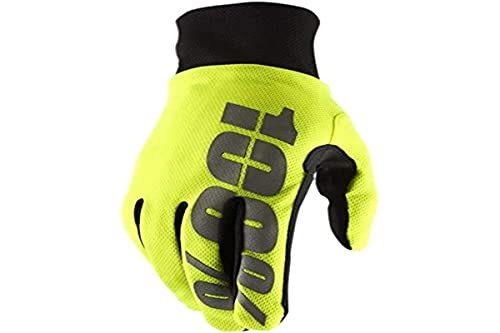 100% Hydromatic Handschuhe, Unisex, Erwachsene, Neongelb, FR: L (Größe Hersteller: L) gelb, fluoreszierend von 100%