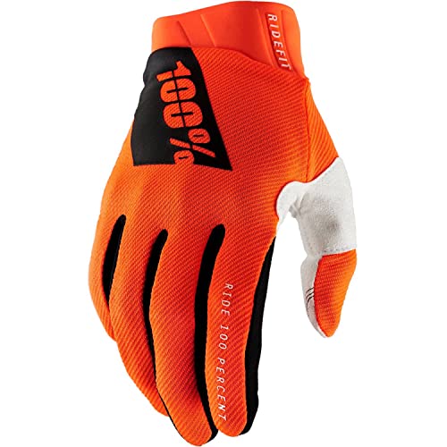 100% MTB-Handschuhe Ridefit Orange Gr. L von 100%