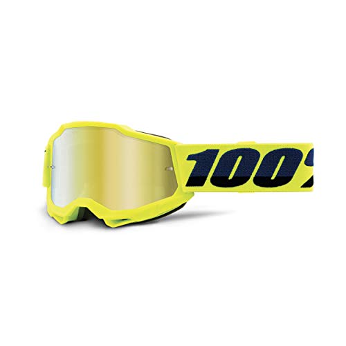 100% Accuri II Extra Jugend Motocross Brille Gelb/Schwarz von 100%