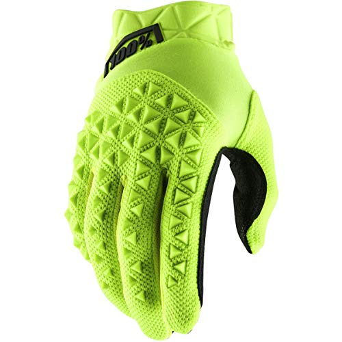 100% Kind Airmatic Handschuhe(Neon Schwarz Gelb, XL) von 100%