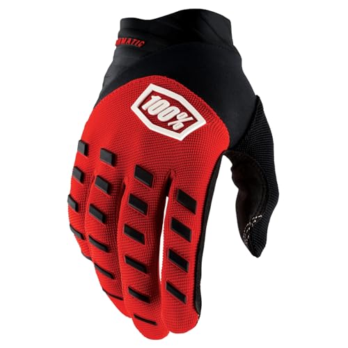 100% MTB-Handschuhe Airmatic Rot Gr. M von 100%