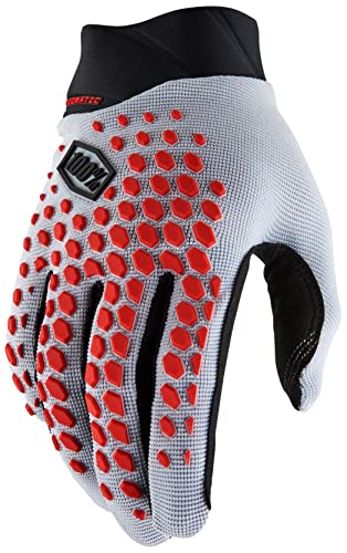 100% MTB-Handschuhe Geomatic Grau Gr. M von 100%