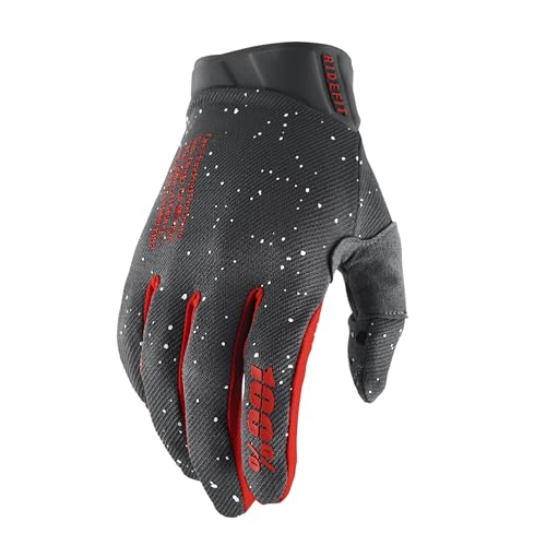 100% MTB-Handschuhe Ridefit Grau Gr. M von 100%