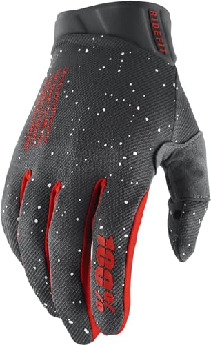 100% MTB-Handschuhe Ridefit Grau Gr. S von 100%