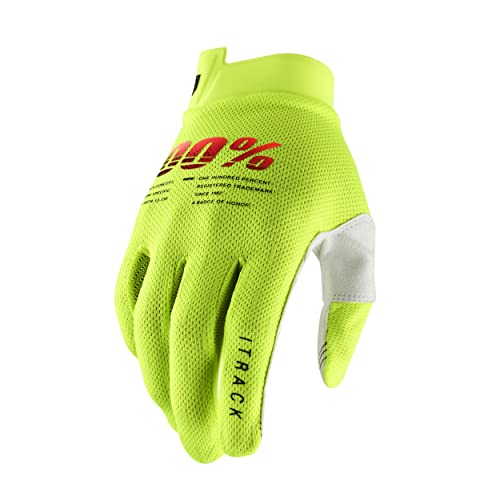 100% MTB-Handschuhe iTrack Gelb Gr. S von 100%