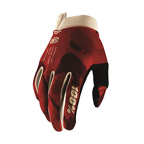 100% MTB-Handschuhe iTrack SP21 Rot Gr. L von 100%