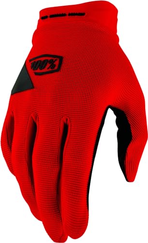 100% RIDECAMP Handschuh Gel Red XL, Ersatzteile Unisex Erwachsene, Mehrfarbig, Einheitsgröße von 100%
