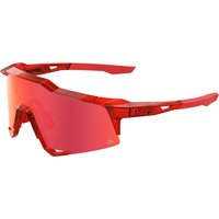 100% Speedcraft Peter Sagan LE Gloss Sunglasses (Hiper Red Mirror Lens) von 100%