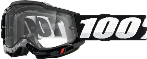 100% Sport Accuri 2 Enduro Brille Transparent 22, Black (schwarz), Unisex Adulto von 100%