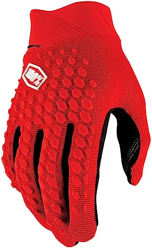 100% Sport Status Helment Handschuhe, rot, XL von 100%
