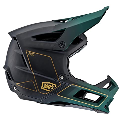 100% Status Helment Helm, Gold, S von 100%