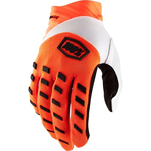 100% Unisex Handschuhe Airmatic, Fluo Orange - Neonorange, L, HU-GLO-0057 von 100%