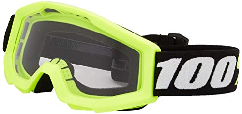 100% Unisex Strata Mini Motocross Fahrradbrille, Gelb, Einheitsgröße von 100%