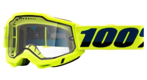 100  accuri 2 enduro mtb maske   gelb   klare brille von 100%