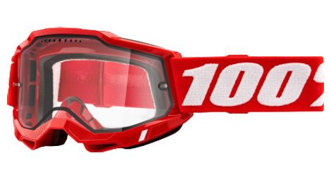 100  accuri 2 enduro mtb maske   rot   klare brille von 100%