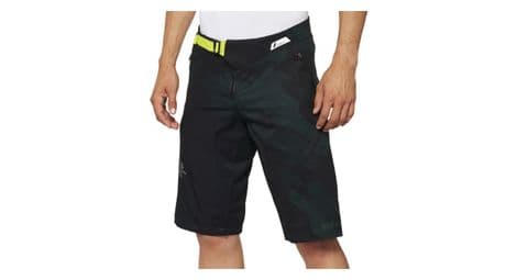 100  airmatic shorts schwarz camo von 100%