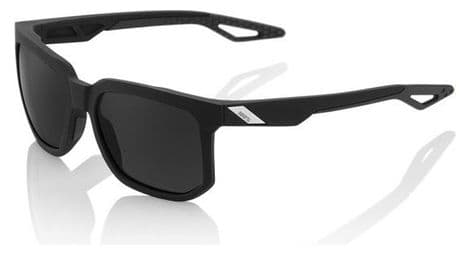 100  centric sonnenbrille   matte black   smoke lens von 100%