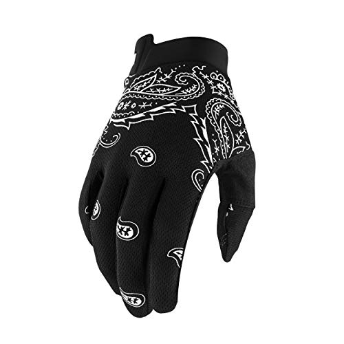 100% iTRACK Handschuhe, Kinder (Schwarz, Groß) von 100%