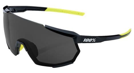 100  racetrap 3 0 brille   glanzend schwarz   verdunkelte glaser von 100%