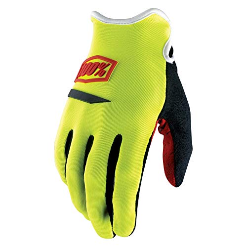 100% ridecamp Handschuhe Unisex M gelb, fluoreszierend von 100%