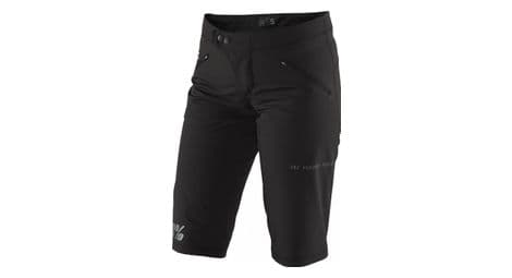 100  ridecamp damen shorts schwarz von 100%
