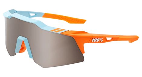 100  speedcraft xs soft tact two tone brille   hiper linse verspiegeltes silber von 100%
