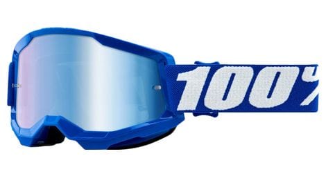 100  strata 2 blau   blaues spiegelglas von 100%