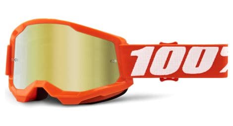 100  strata maske 2   orange   spiegel goldglaser von 100%