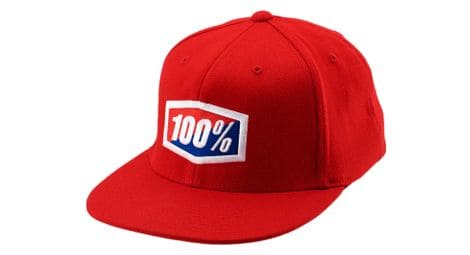 official j fit flexfit cap 100  rot von 100%