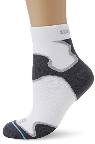 1000 Mile Unisex Tm2026wls Mile Fusion Socken, Damen, Weiß, Größe S, 36-38 von 1000 Mile