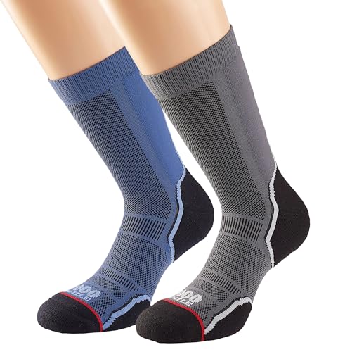 1000 Mile Unisex Wandersocken, Doppelpack von 1000 Mile