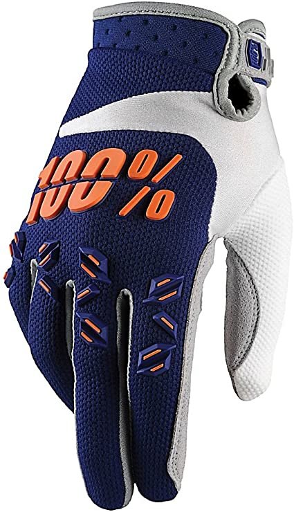 100% Airmatic Handschuhe Blau/Orange Größe S von 100percent