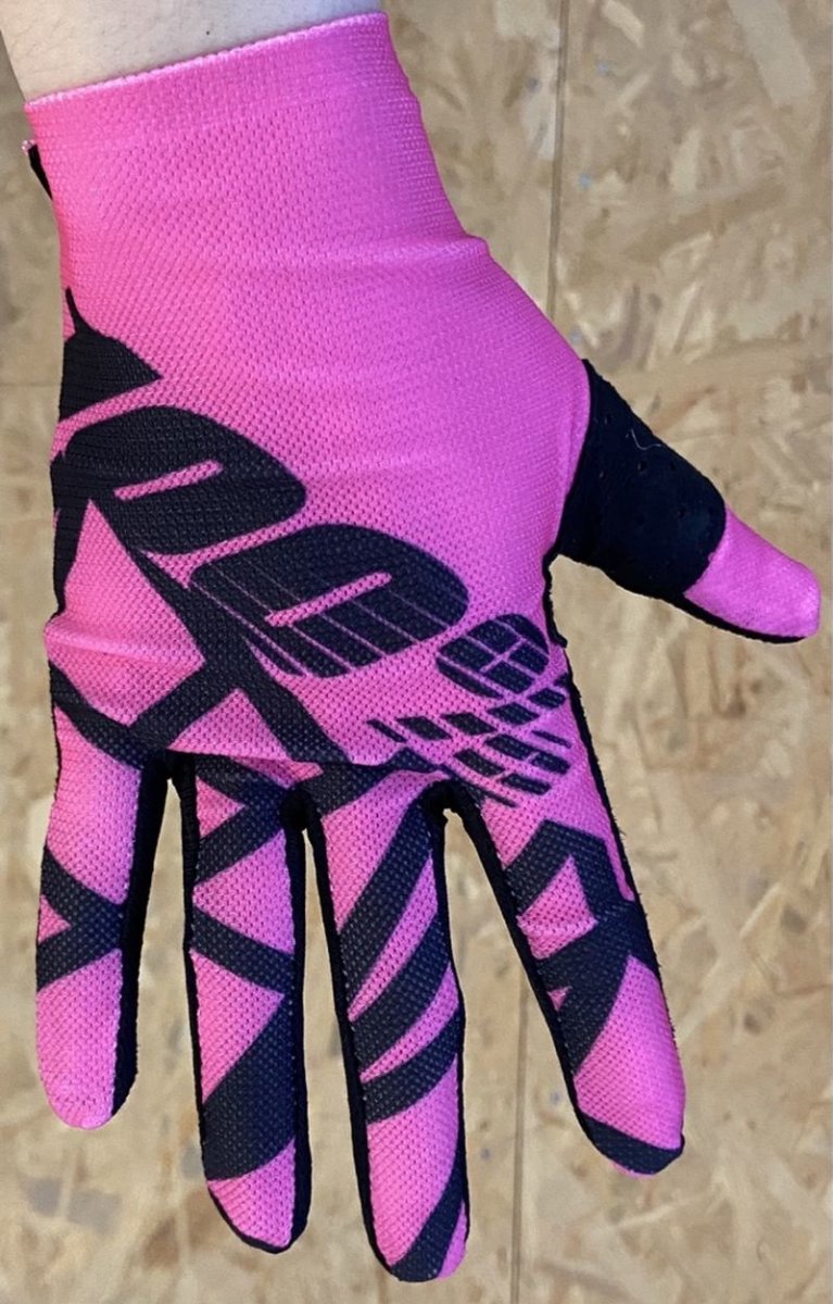 100% Handschuhe Celium 2 Neon Pink/Schwarz Größe XL von 100percent