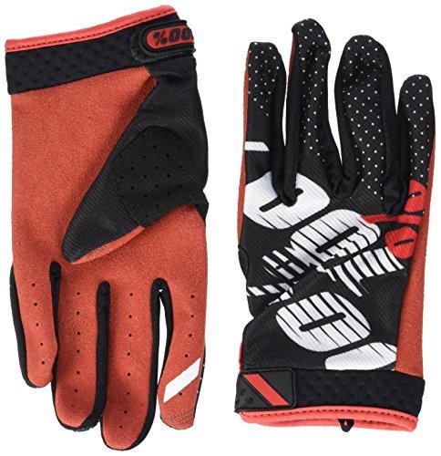 100% Ridefit Handschuhe schwarz-rot Größe XXL von 100percent