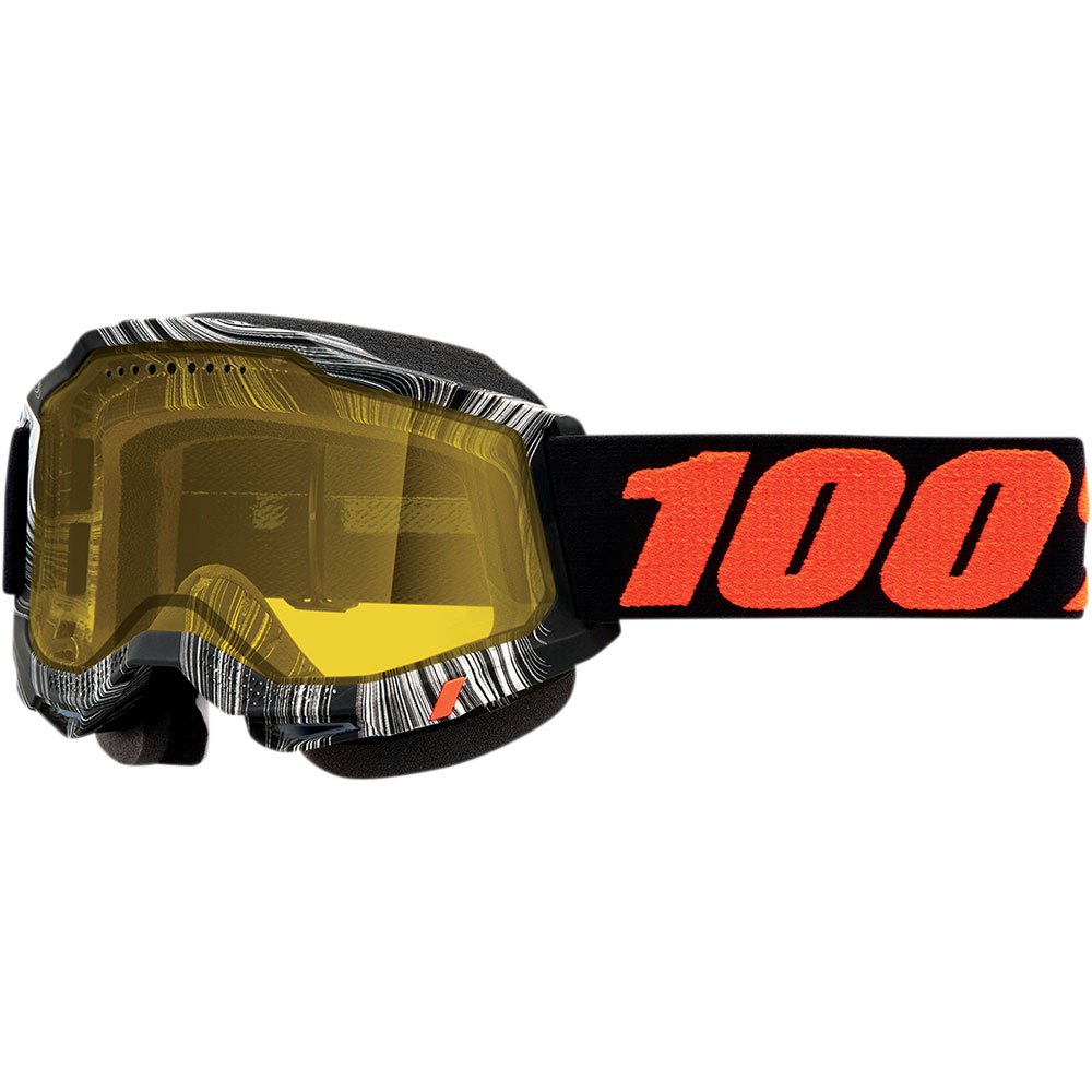 100percent Accuri 2 Ski Goggles Schwarz Yellow von 100percent