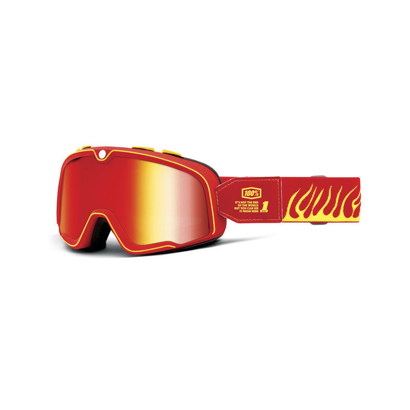 100percent Barstow Brille Death Spray - Mirror Red Glas von 100percent